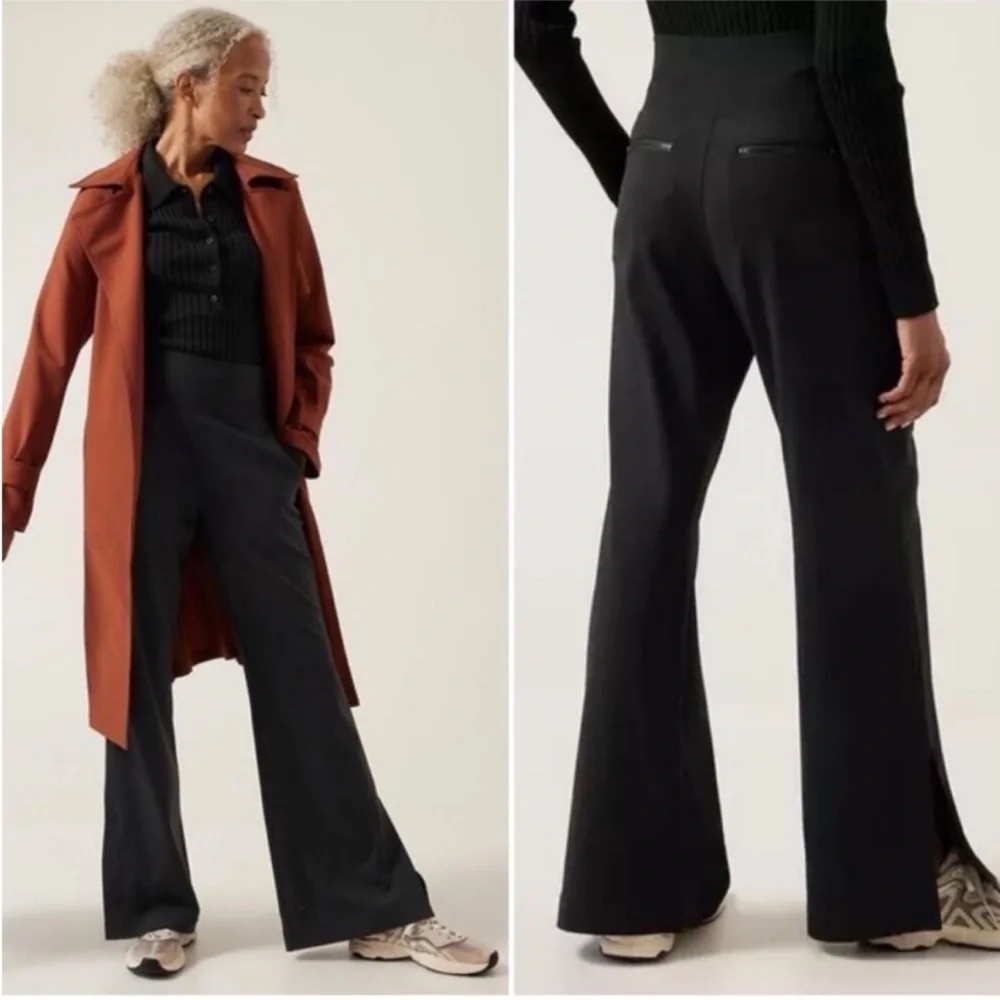 Athleta Venice Flare Pant Split Hem XXS - Picture 2 of 8